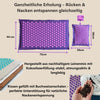 AURMAT® Akupressurmatte Set – Für Rücken, Nacken & Tiefenentspannung