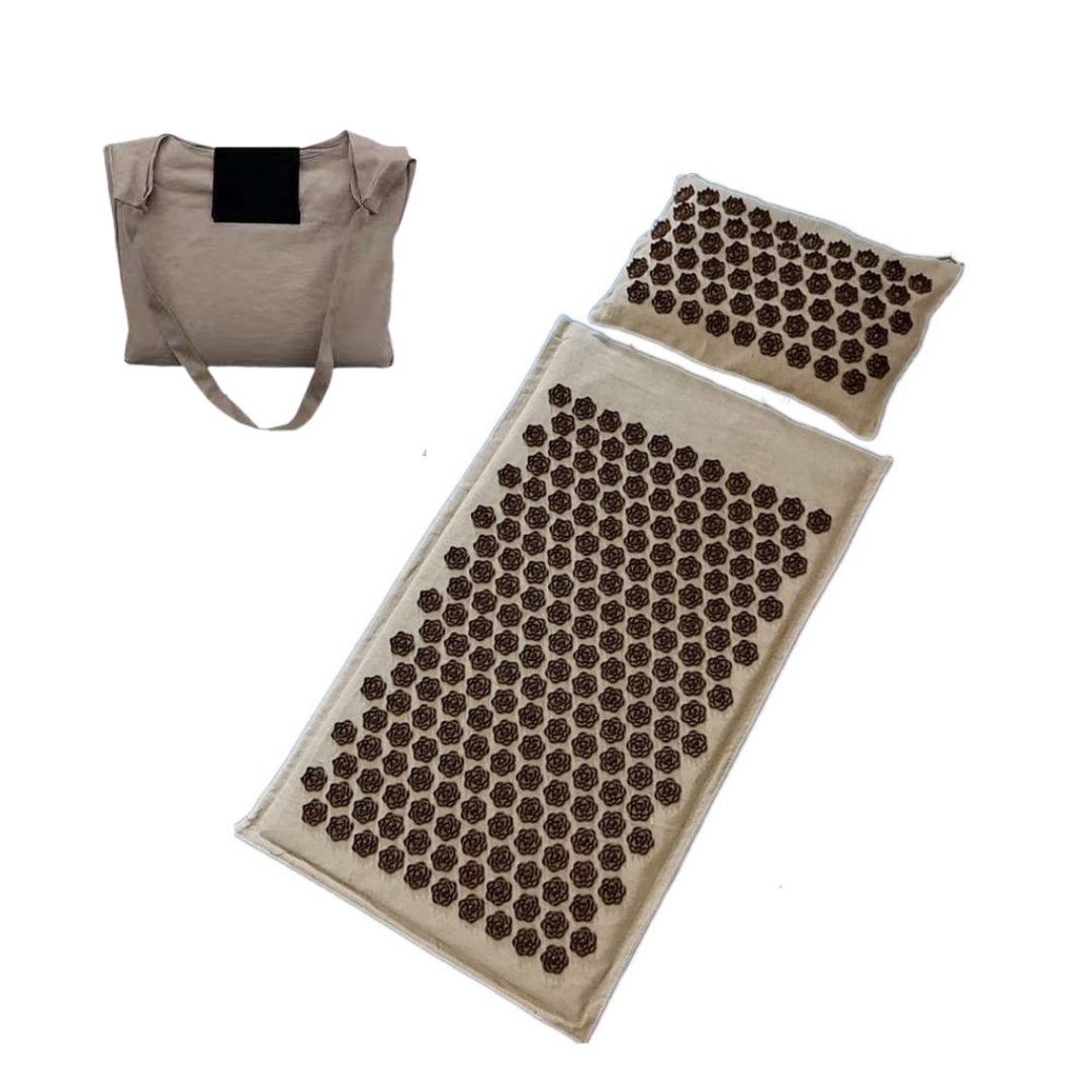 AURMAT® Akupressurmatte Set – Für Rücken, Nacken & Tiefenentspannung
